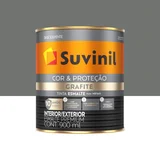 Esmalte Sintético Fosco Grafite Claro 900ml Cor e Proteção Premium para Madeiras e Metais