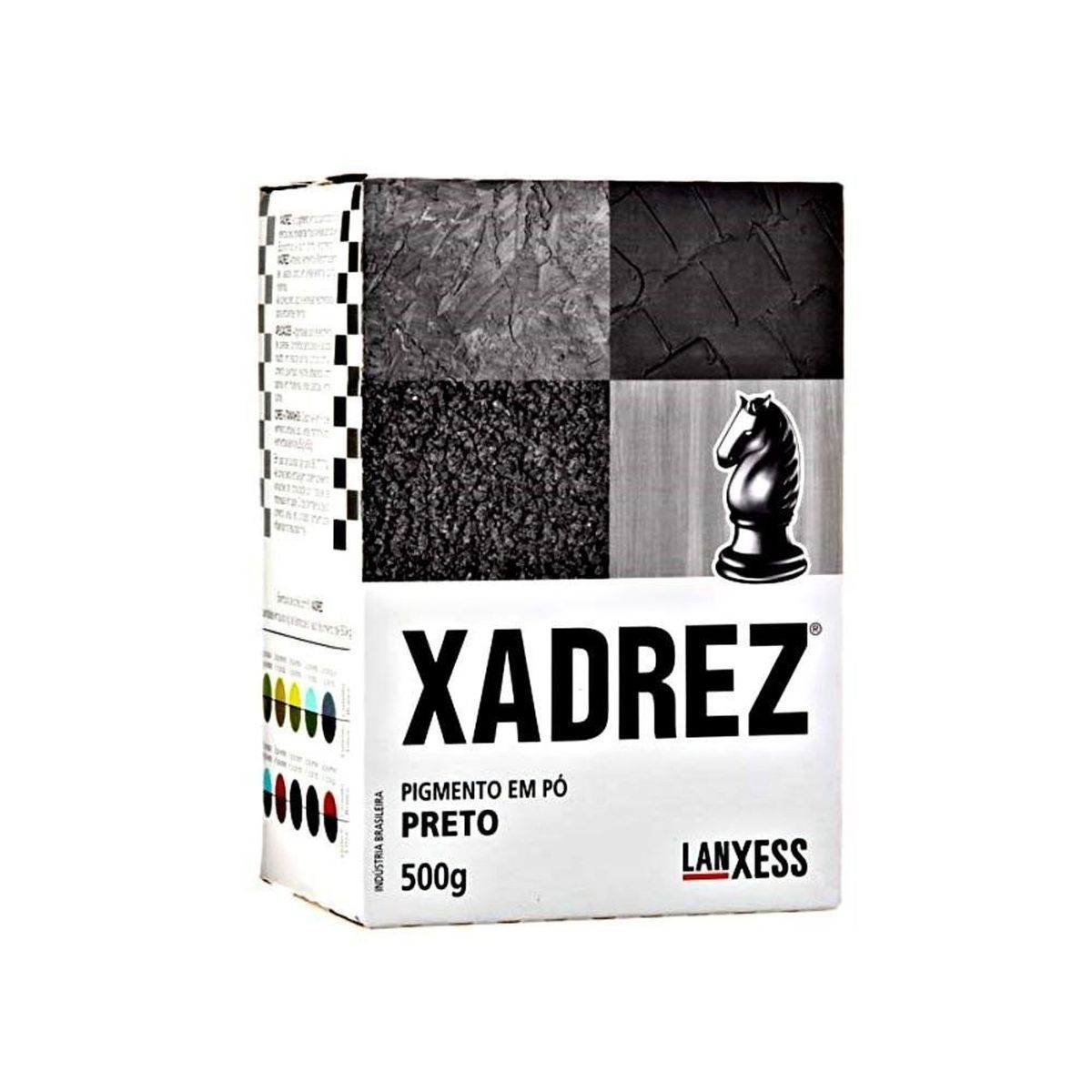 Tinta para Piso Preto Pigmento em Pó Xadrez 500g Sherwin Williams, marca Lanxess - Foto Principal