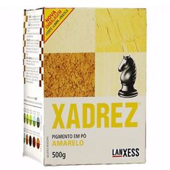Tinta para piso Pigmento em Pó Amarelo Xadrez 500g Lanxess