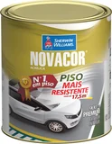 Tinta Fosco Exterior e Interior Novacor Piso 900ml Azul