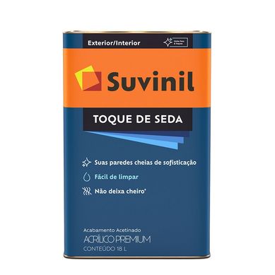 Tinta Acetinada Exterior e Interior Toque de Seda Premium 18L Branco