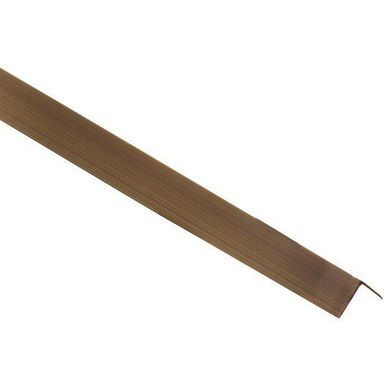 Cantoneira L 1/2 3m Al, Champanhe Decal
