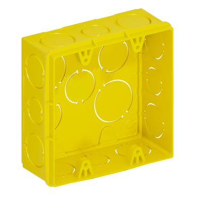 Caixa Embutir Caixa De Luz 4X4 Amarela