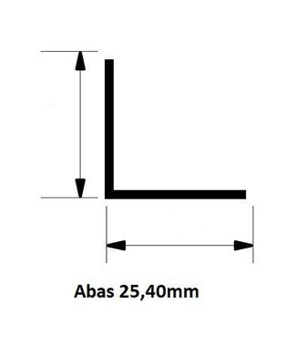 Cantoneira de Alumnio L1 3m Bronze