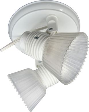 Spot Cristal Lux 2 Lmpadas, Branco