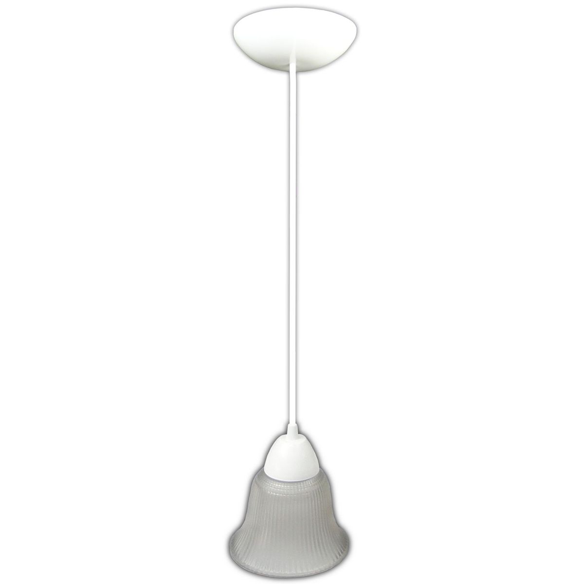 Pendente Pop Sino 1 Lâmpada, Branco, 18x14x27, marca Pavilonis - Foto Principal