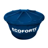 Caixa De Água 1.000L Polietileno Tampa Encaixe Azul