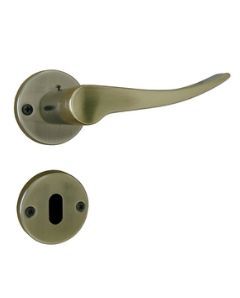 Fechadura Interna Millenio Stilo 1042 Bronze Latonado