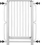 Grade Proteção para Porta Safe Max Maxeb Aço 85x67cm Branco