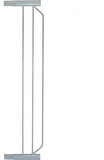 Extensão para Grade Proteção 15cm, Branco 21x2x85
