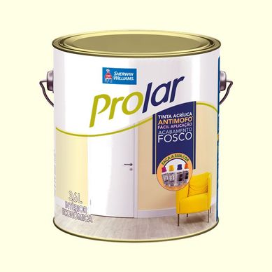 Prolar Tinta Acrlica Perola 3,6 Litros