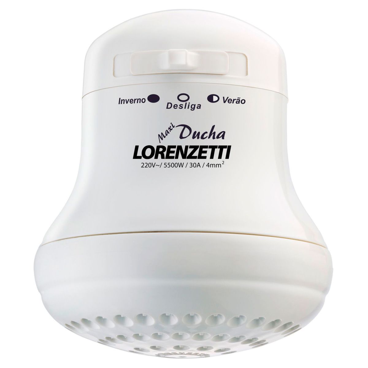 Chuveiro Elétrico Maxi Ducha Blister 5 127V 5500W Branco, marca Lorenzetti - Foto Principal