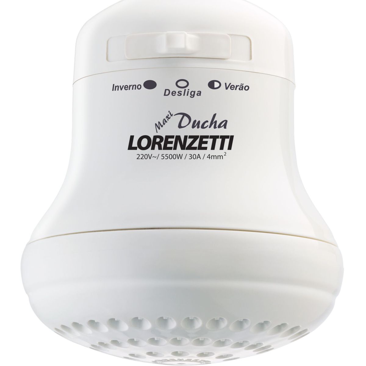 Chuveiro Elétrico Maxi Ducha Blister 5 127V 5500W Branco, marca Lorenzetti - Foto Principal