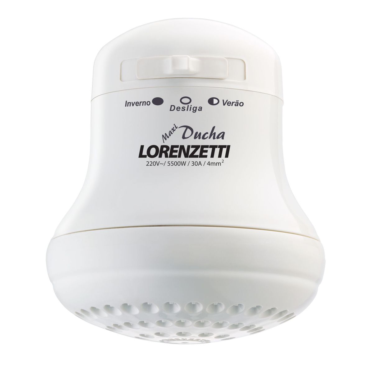 Chuveiro Elétrico Maxi Ducha Blister 5 127V 5500W Branco, marca Lorenzetti - Foto Principal