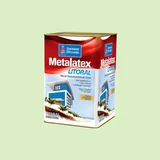 Tinta Acetinado Metalatex Litoral Premium 18L Verde Itacaré