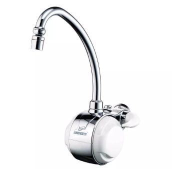 Torneira Eltrica Verstil 127V Branco e Cromado
