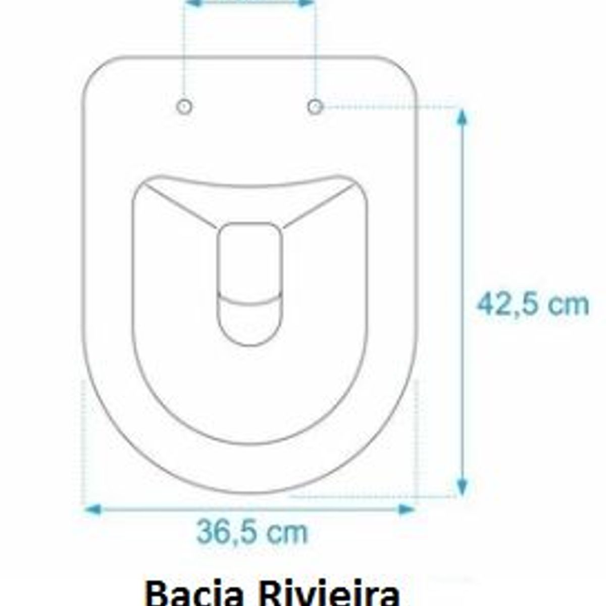Assento Sanitário Termofixo Soft Close Riviera/Nexo Pergamon, marca Tupan - Foto 2