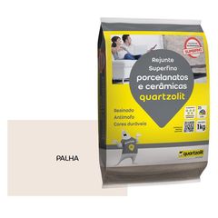 Rejunte para Porcelanato Palha 5kg Quartzolit