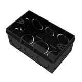 Caixa 4X2 Eletroduto Roscável Preto