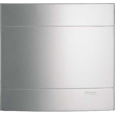 Placa Cega Decor Prata Artico 4X4