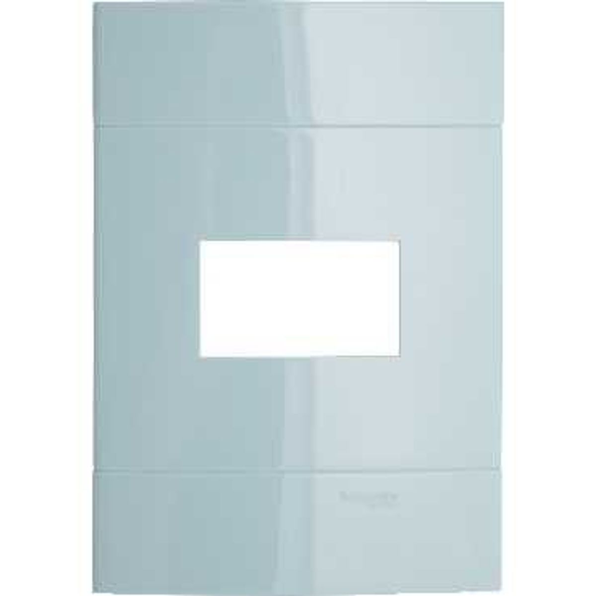 Placa 1 Posto Decor, Azul Mediterrâneo, 4x2, marca Prime - Foto Principal