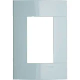 Placa 3 Posto Decor, Azul Mediterrâno, 4x2