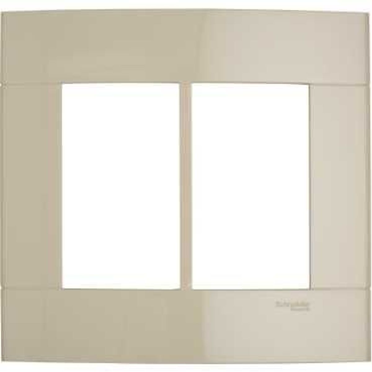 Placa Decor Marfim Saara 4X4 6 Postos, marca Schneider - Foto Principal