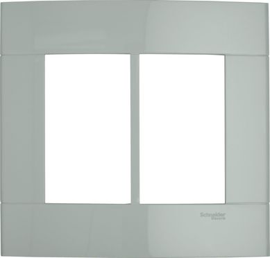 Placa 4x4 para 6 Mdulos Decor Verde Allegro 