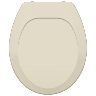Assento Sanitrio Premium para Bacias Ovais Creme