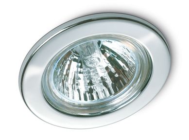 Spot de Embutir Fixo 220V Cromado