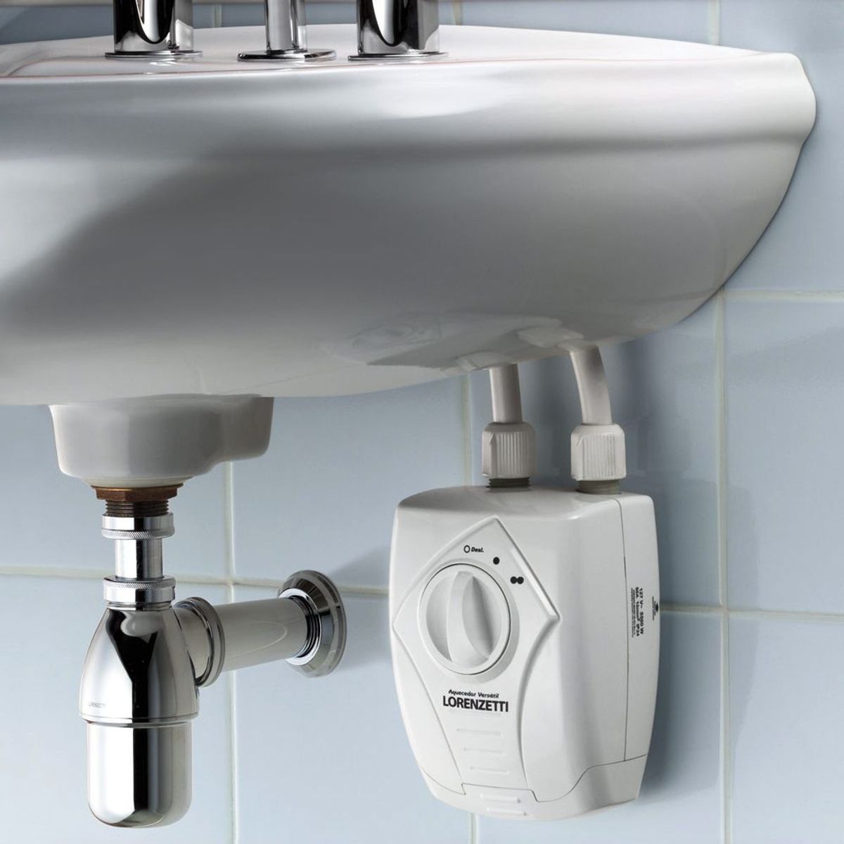 Aquecedor Versátil 3 Temperaturas 5500w 127V Branco, marca  - Foto 2