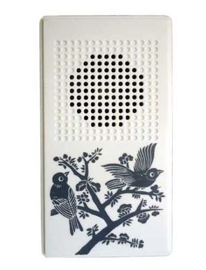 Campainha com Fio Som de Pssaro DNI 6340 220V Branco