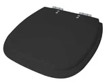 Assento Laqueado Fit/Versato, Preto, Decor