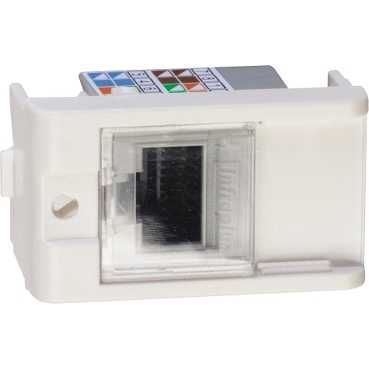 Mdulo Informtica Rj45 Cat5E Decor Branca