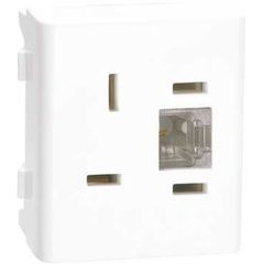 Módulo Telefonia Rj11 Decor Branca