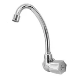 Torneira Bica Móvel Parede 1190 C50 Cano e Volante ABS Cromado
