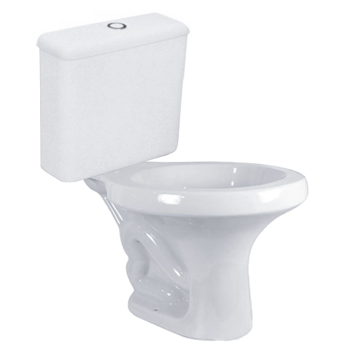 Conjunto Bacia com Caixa 6L Parati Branco, marca Logasa - Foto Principal