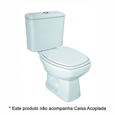 Vaso Sanitrio para Caixa Acoplada Thema Branco Incepa