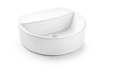 Cuba de Apoio Redonda Smart 40x35cm Branca Celite