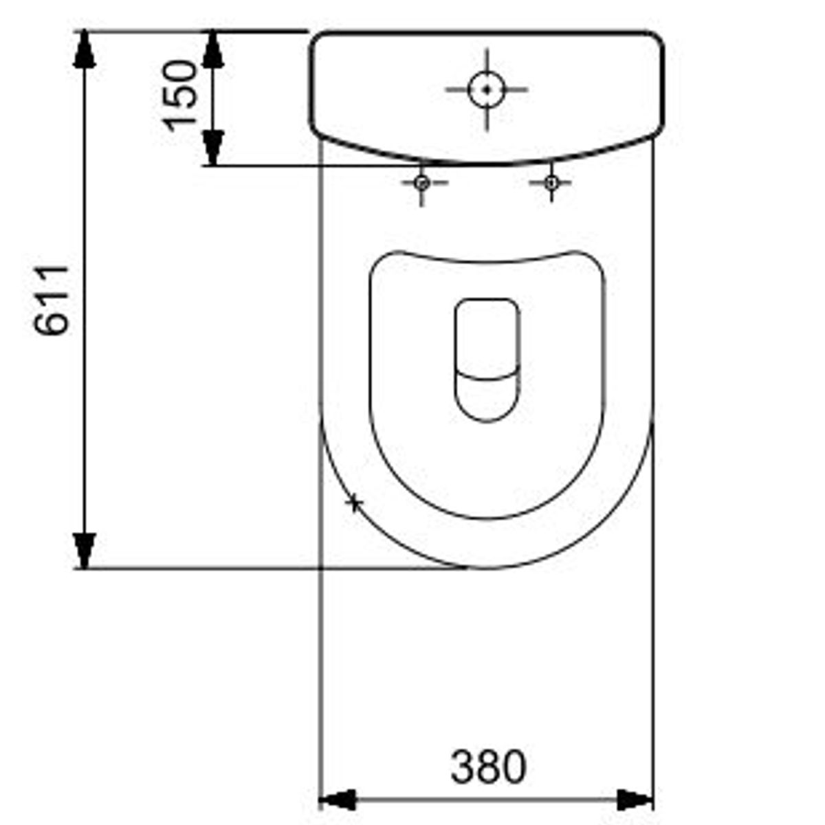 Caixa para Bacia Ecoflush 3.6LTS Smart, marca Celite - Foto 2