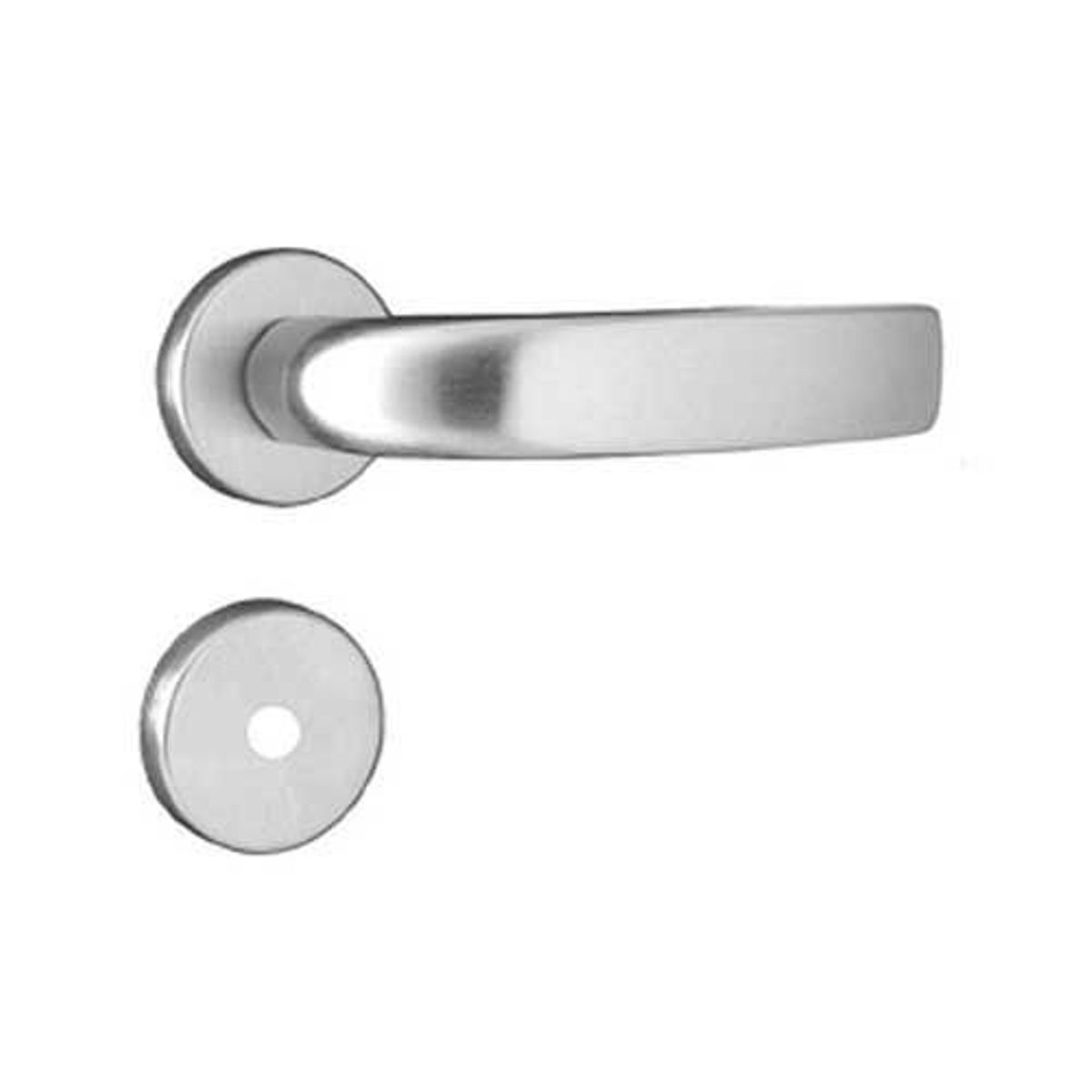 Fechadura Banheiro Galaxy Roseta Cromo Escovado, 40mm, marca Aliança - Foto Principal