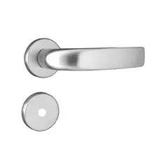 Fechadura Banheiro Galaxy Roseta Cromo Escovado, 40mm