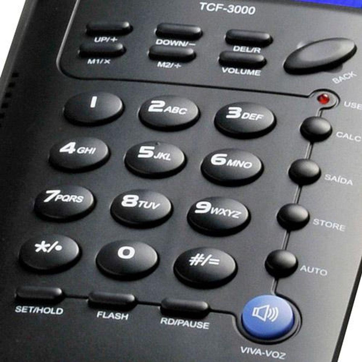 Telefone com fio display ID TCF 3000, marca Elgin - Foto 2