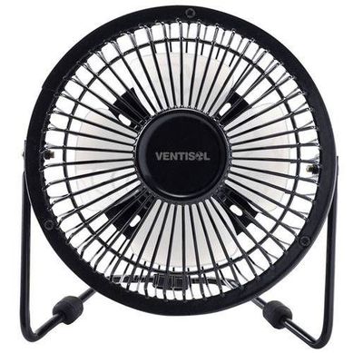 Ventilador de Mesa 15cm 4ps USB, Preto, Bivolt