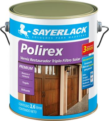 Verniz Polirex Brilhante 3,6L Imbuia 