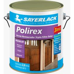 Verniz Restaurador Polirex Brilhante 3,6L Mogno Sayerlack