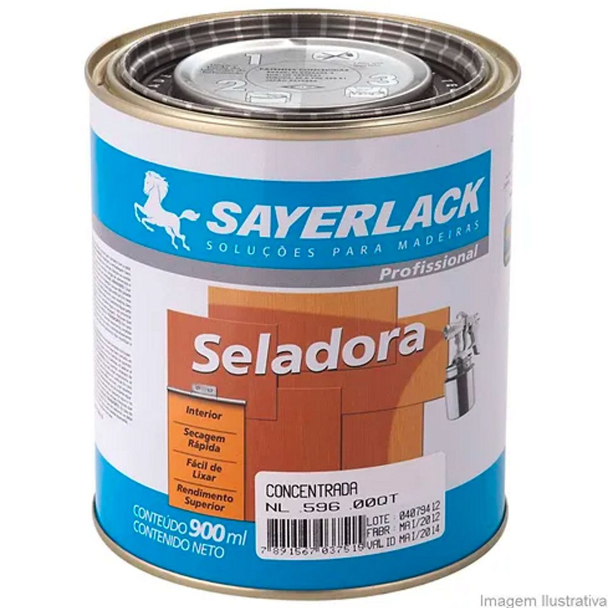 Seladora Concentrada 1/4 900ml Transparente Sayerlack, marca Sayerlack - Foto Principal