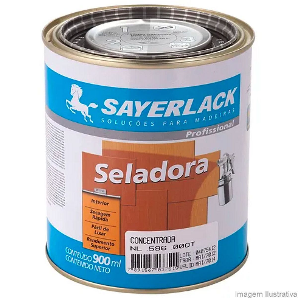 Seladora Concentrada 1/4 900ml Transparente Sayerlack, marca Sayerlack - Foto Principal