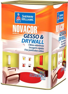 Tinta Fosco Interior Gesso e Drywall 18L Branco