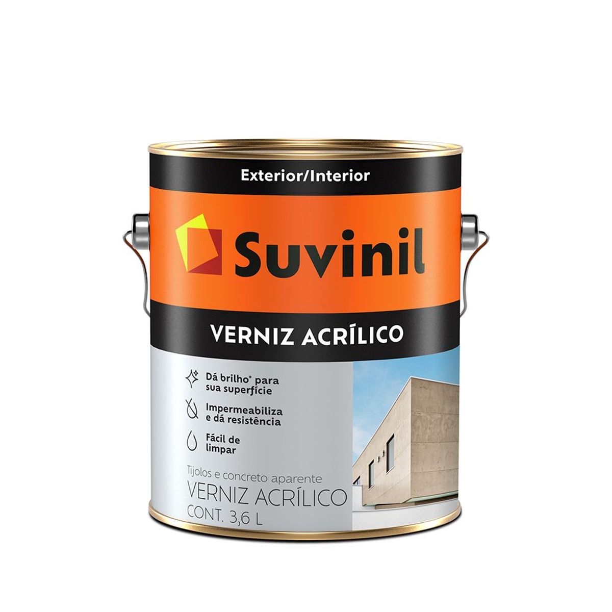 Verniz Brilhante 3,6L, marca Suvinil - Foto 2